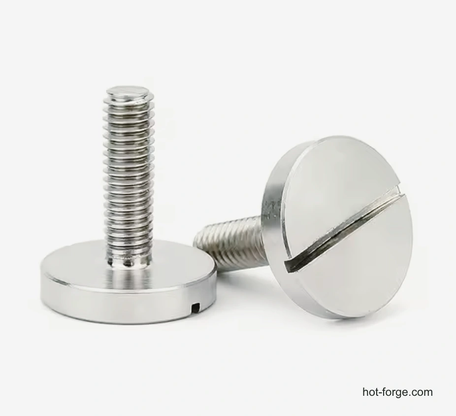 Product slotted pan head screws standard DIN 921 Material duplex stainless steel S32750