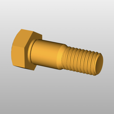 DIN 610 Bolts with short thread for hexagon head twisted holes