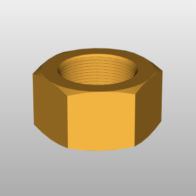 DIN 934 Hexagon Nuts Metric Coarse and Fine Threads A Level and B class